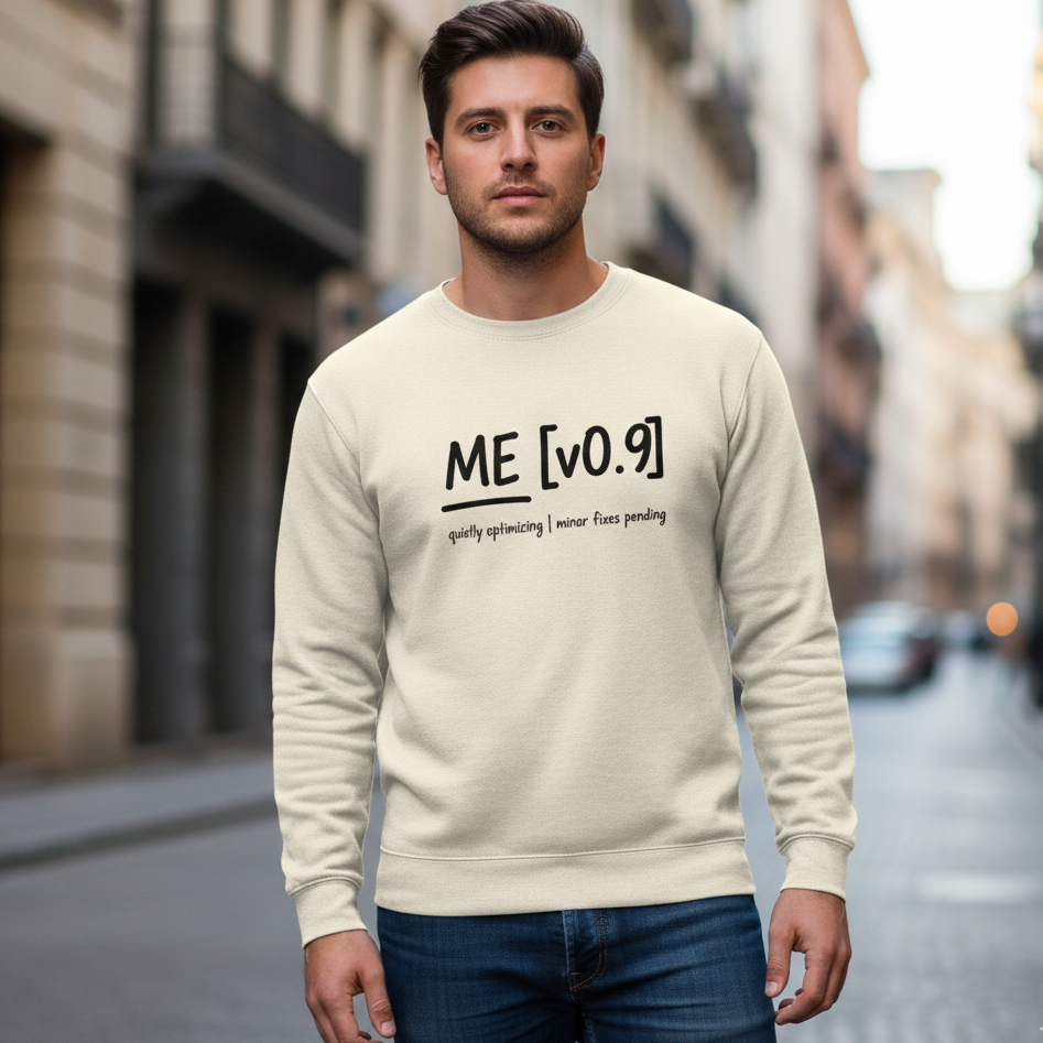 Me (v0.9) — Crewneck Sweatshirt (Unisex)