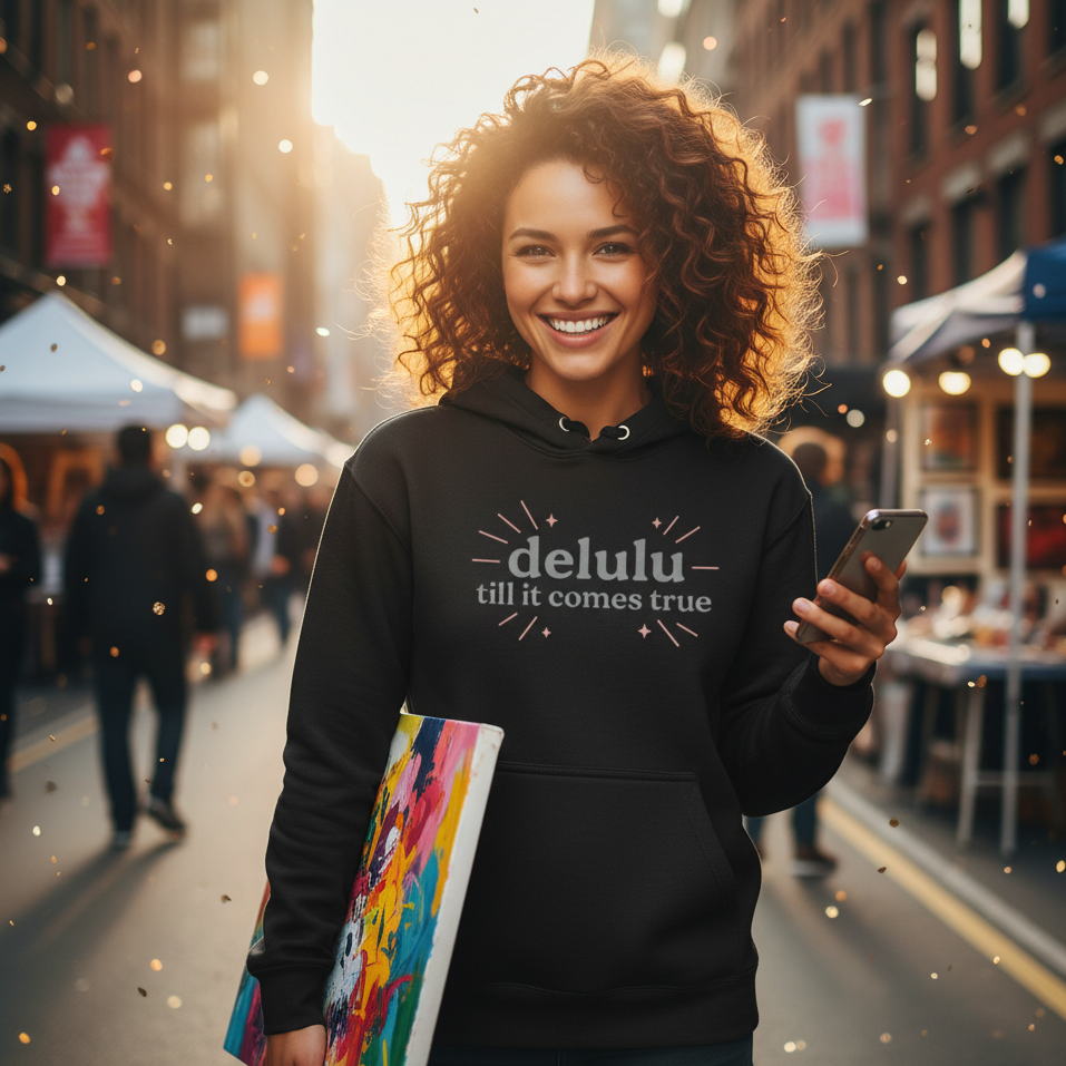 Delulu Till It Comes True Hoodie - Unisex