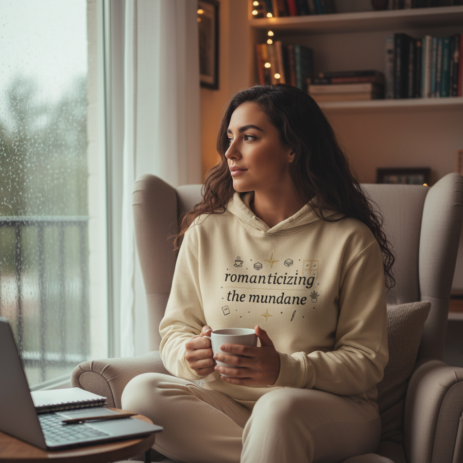Romanticizing the Mundane Hoodie - Unisex