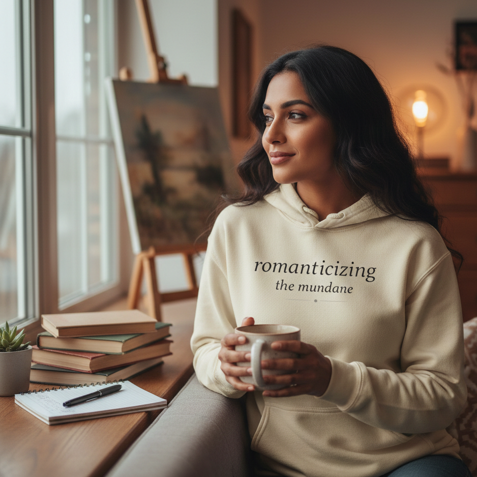 Romanticizing the Mundane Hoodie - Unisex