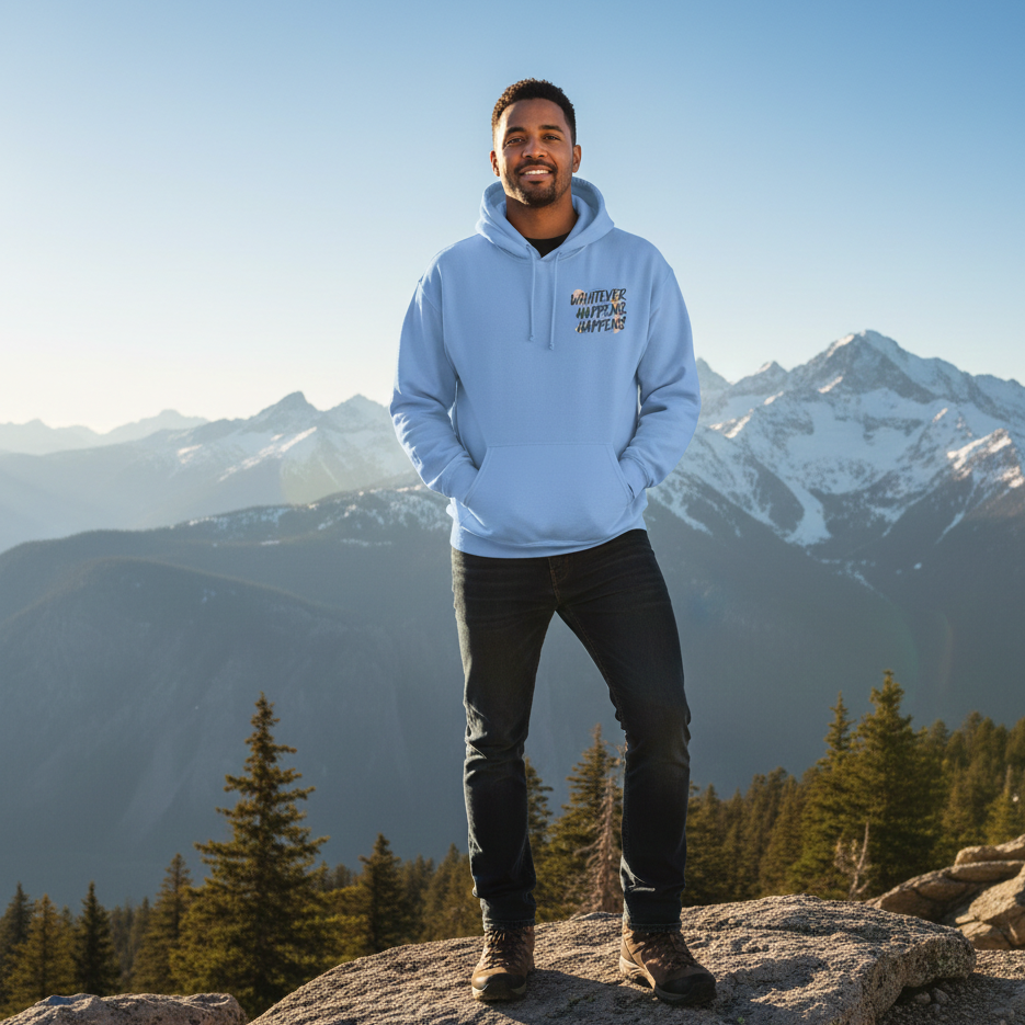 Whatever Happens, Happens Hoodie - Unisex