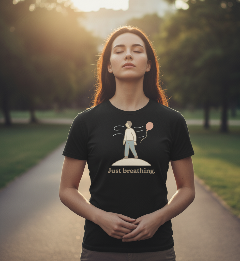 Just Breathing Tee - Unisex