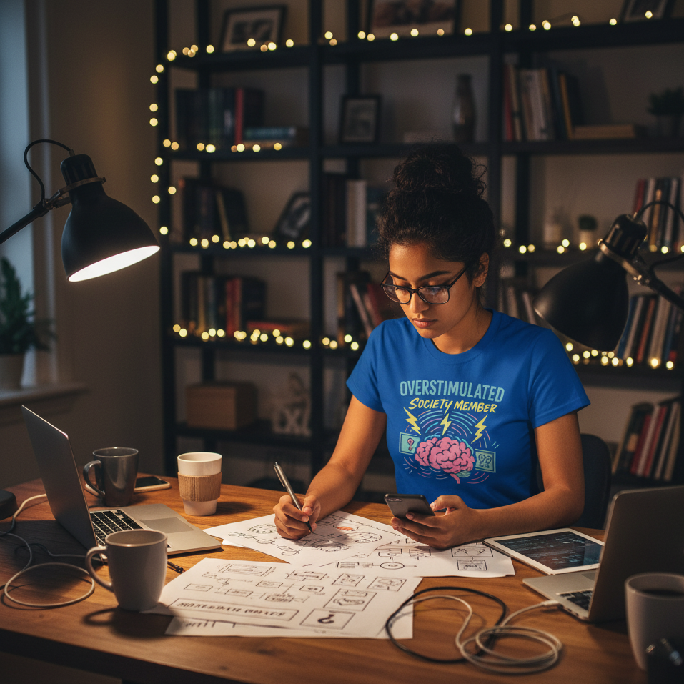 Overstimulated Society Member Tee - Unisex