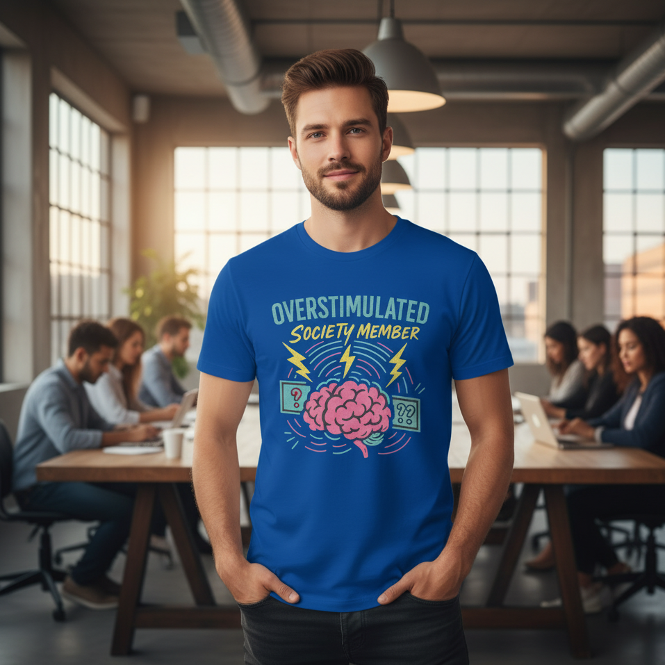 Overstimulated Society Member Tee - Unisex