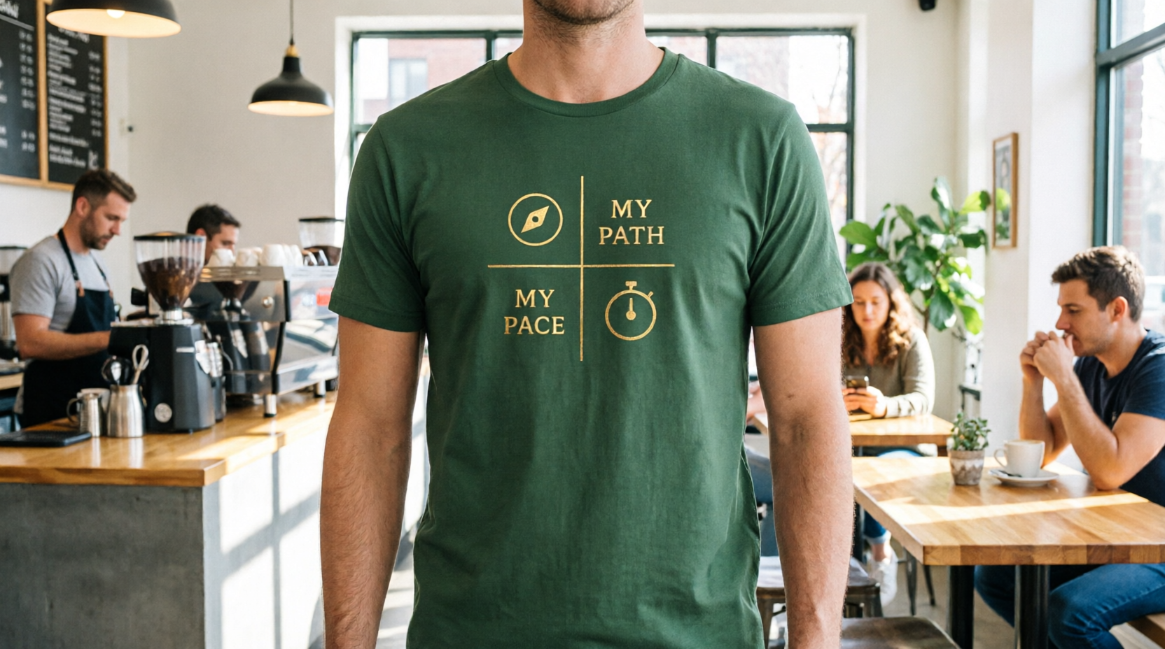 Path & Pace Tee - Unisex