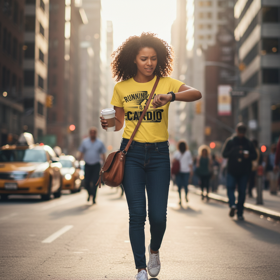 Running Late Tee - Unisex